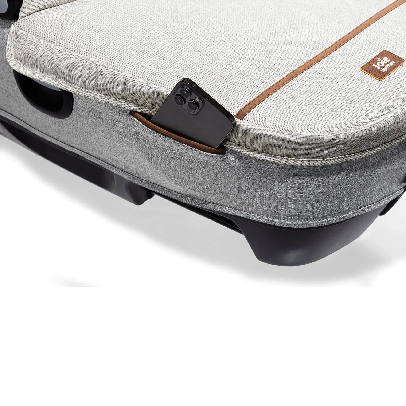 Joie Calmi Car Cot Bed in Oyster