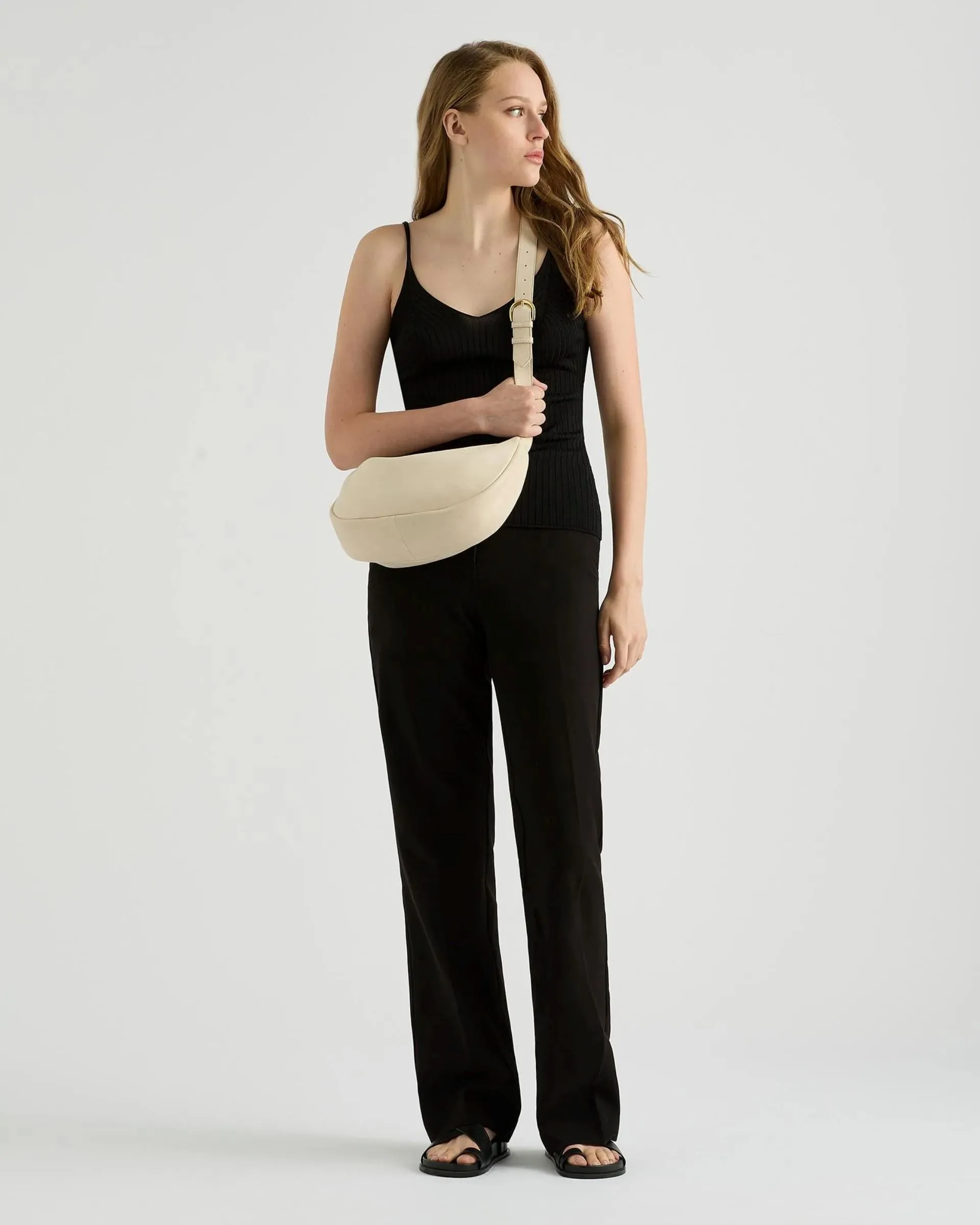 JUJU & CO Shasta Sling Bag - Ivory