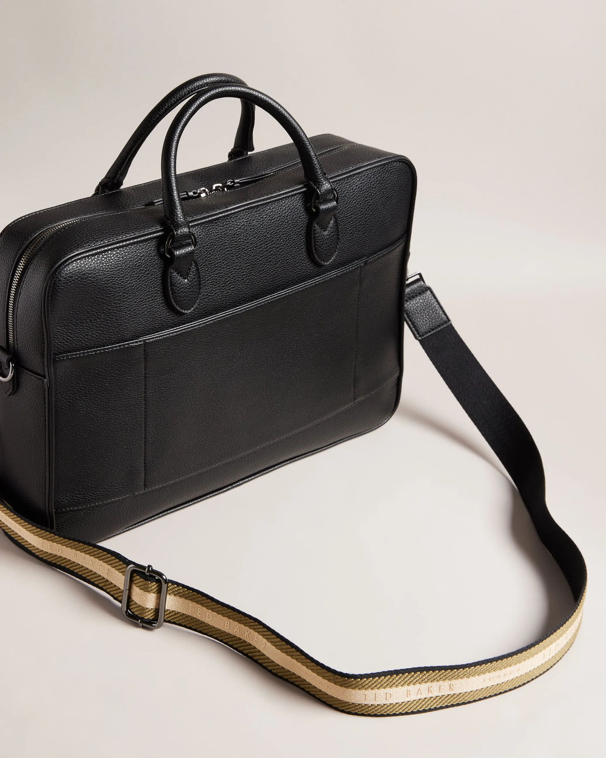 Kaden Faux Leather Document Bag