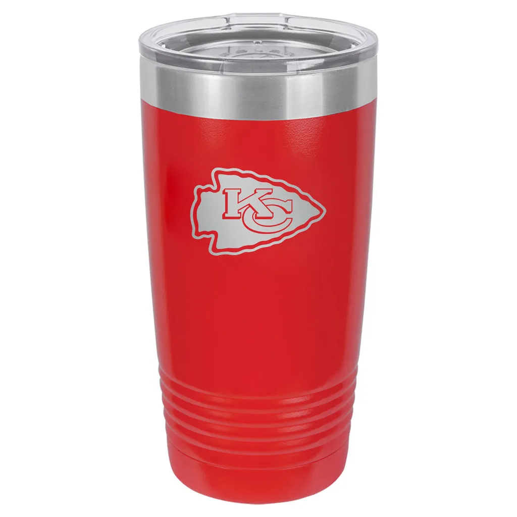 Kansas City Chiefs 20oz Polar Tumbler- Red