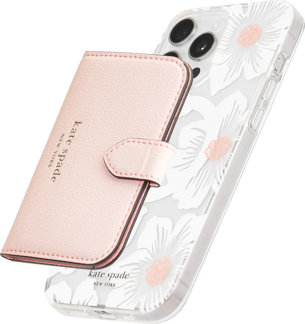 Kate Spade - Morgan Magnetic Wallet - Chalk Pink