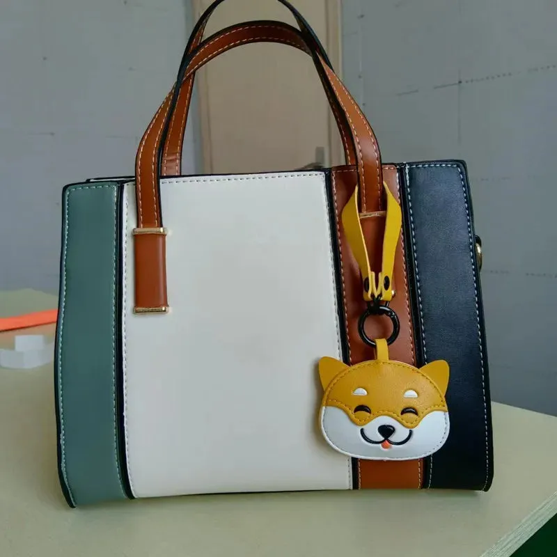 Kawaii Shiba Inu PU Keychain 🐶✨ | Adorable Dog Pendant for Bags & Gifts 🎁