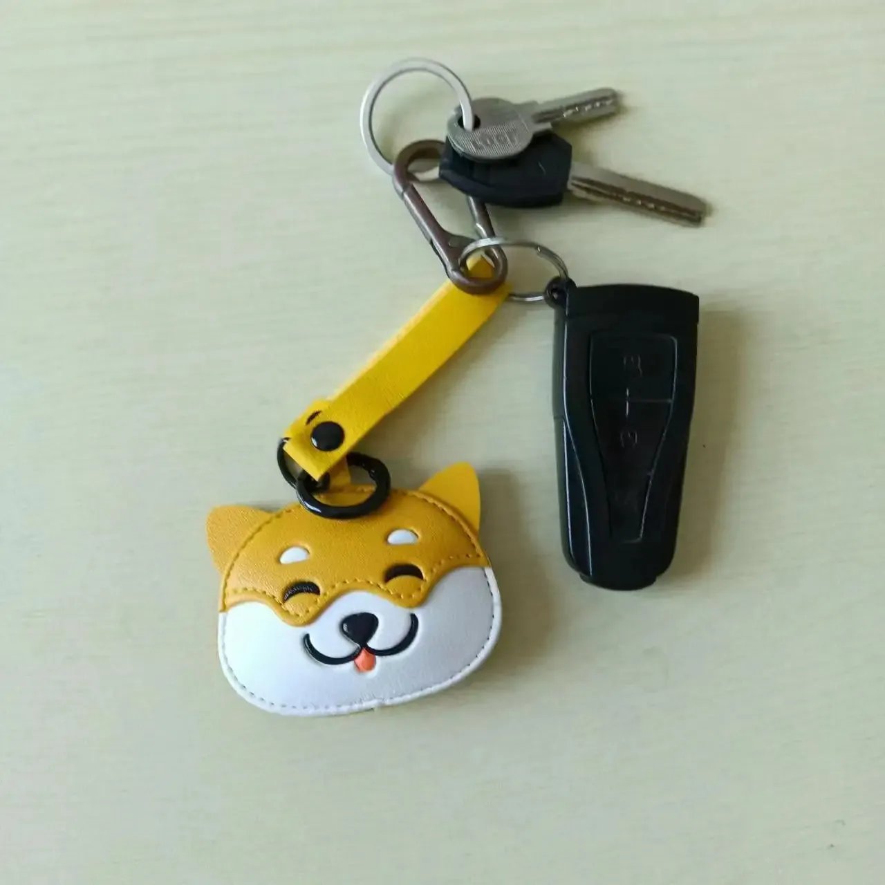 Kawaii Shiba Inu PU Keychain 🐶✨ | Adorable Dog Pendant for Bags & Gifts 🎁