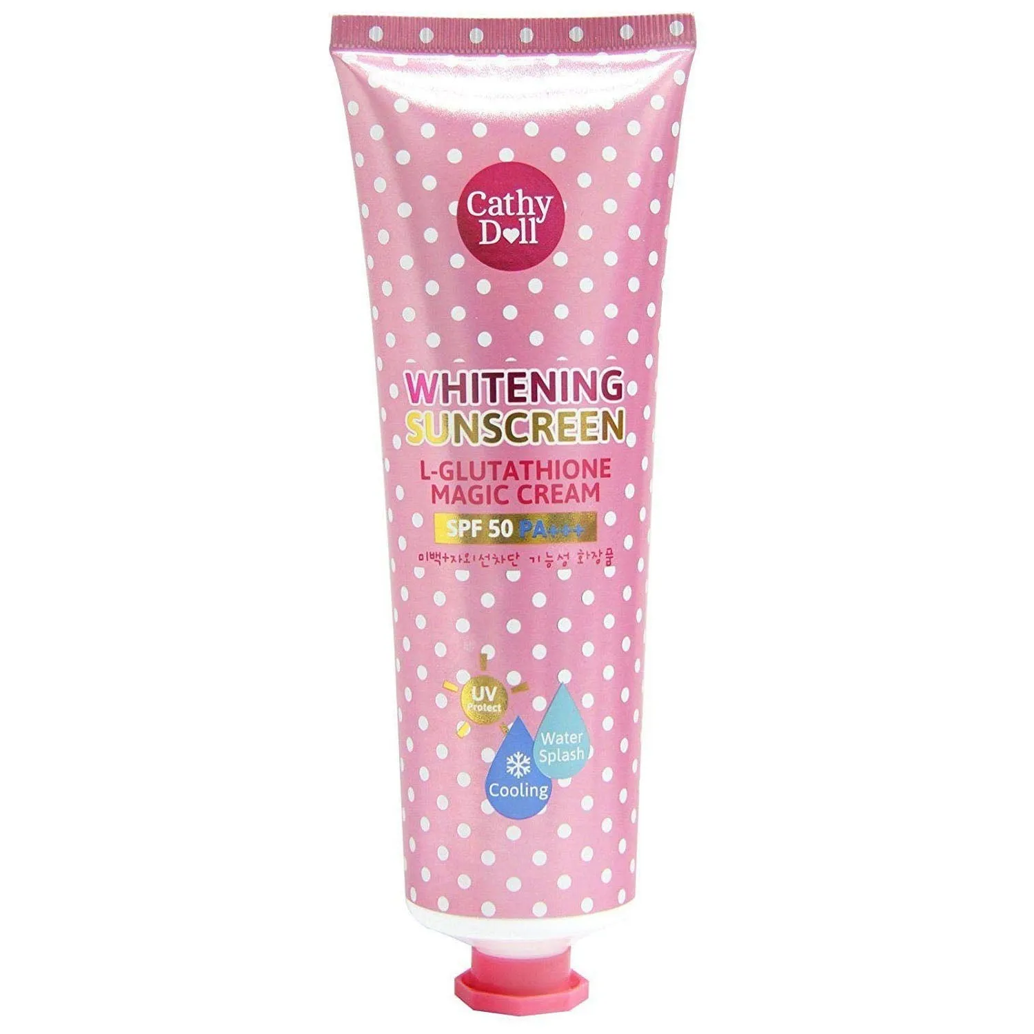 Kem Chống Nắng Trắng Da Cathy Doll L-Glutathione Magic Cream SPF 50  138ml