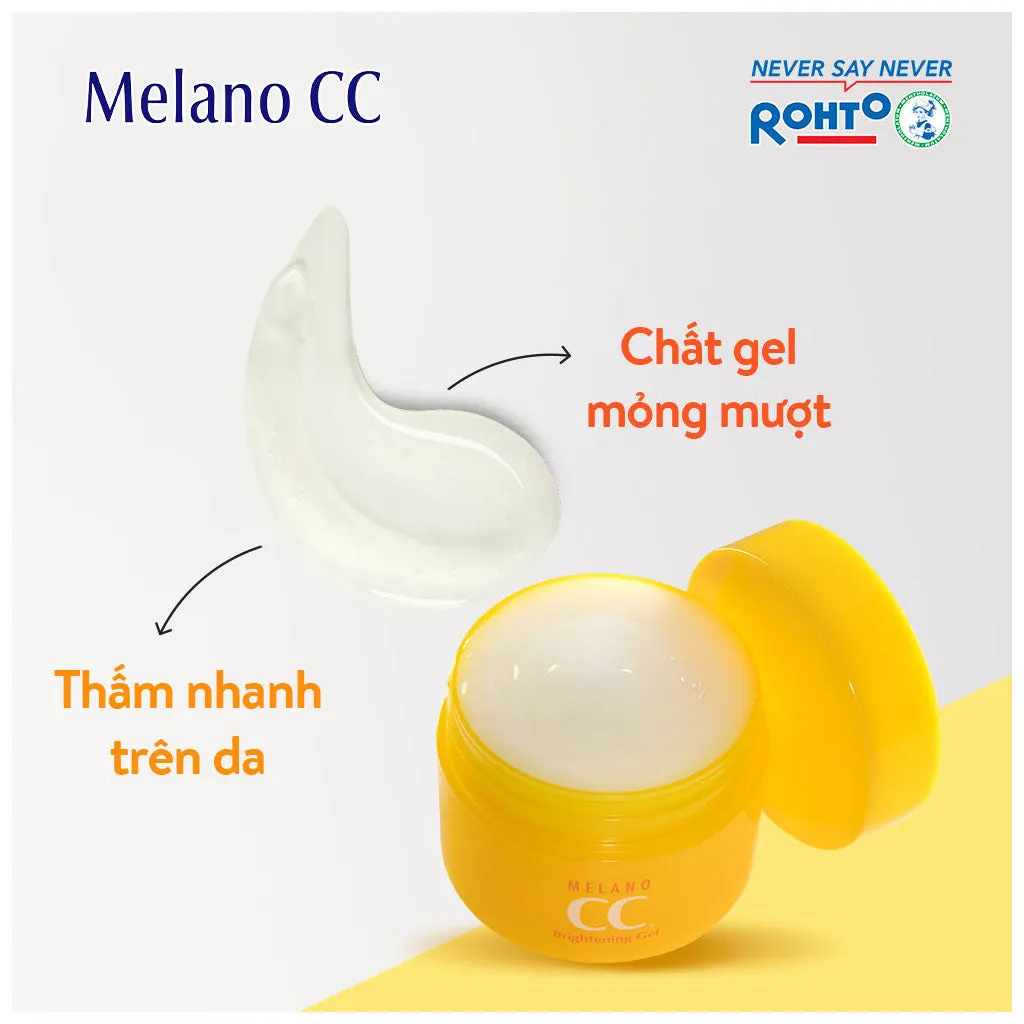 Kem Dưỡng Ẩm Trắng Da Melano CC Brightening Gel 100g