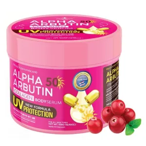 Kem Kích Trắng Alpha Arbutin Collagen Body Serum SPF50 500g
