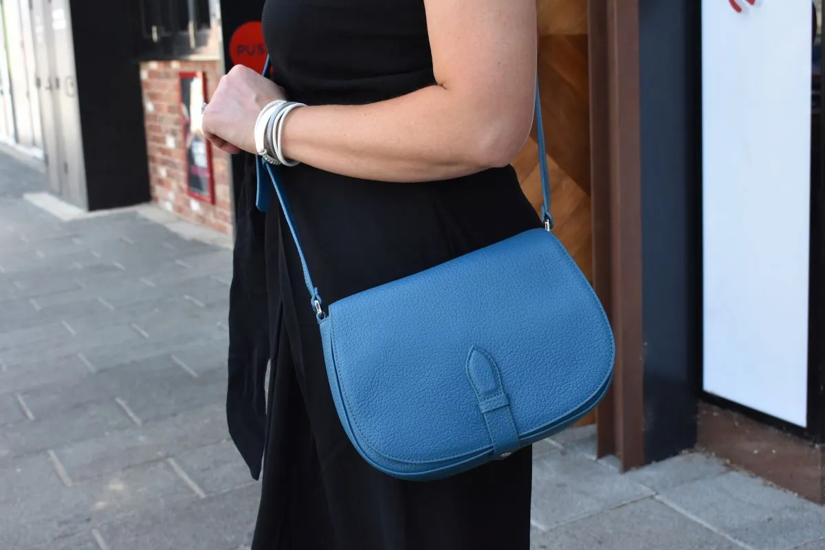 Kennedy Crossbody Bag - Peacock Blue