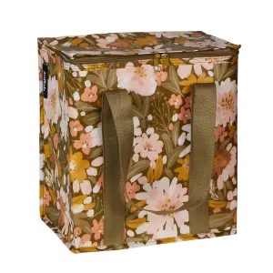 KOLLAB Cooler Bag - Khaki Floral