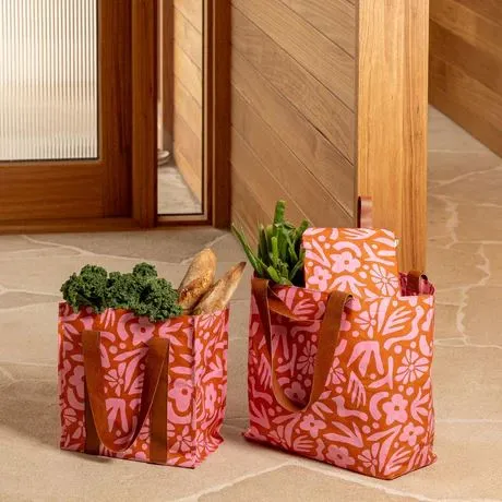 KOLLAB Market Bag - Terra Bloom