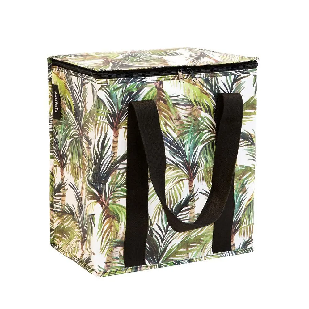 KOLLAB  Poly Cooler Bag - Green Palm