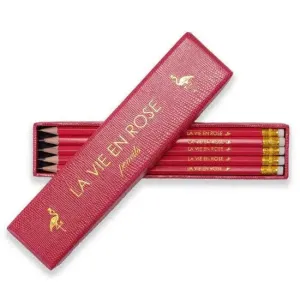 La Vie en Rose Pencils
