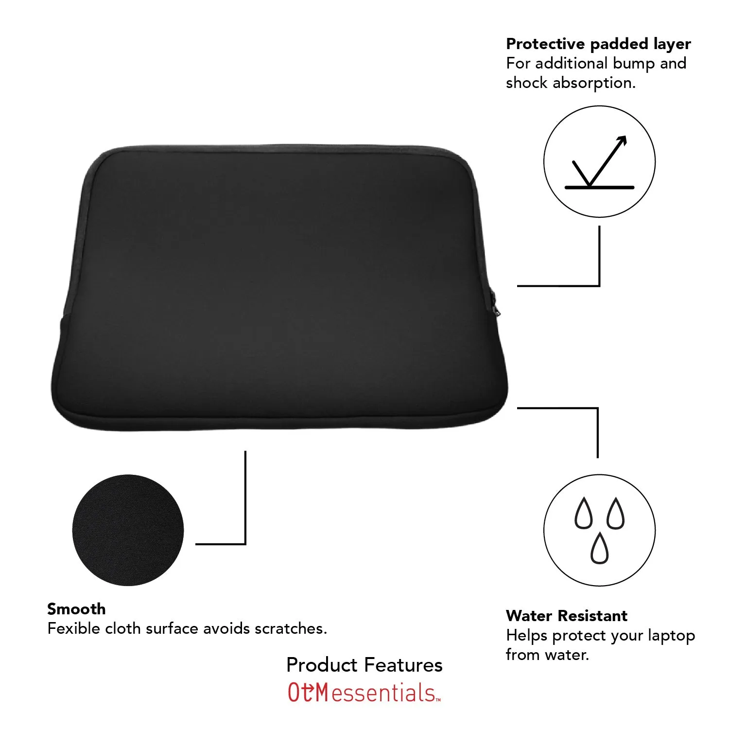 Laptop Sleeve, Neoprene, Idaho State University