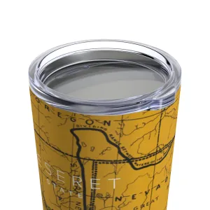 LDS Gift - Utah History of Deseret State - 20oz Tumbler with Lid