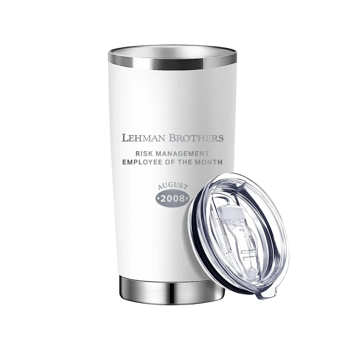 Lehman Brothers Employee Of The Month Tumbler