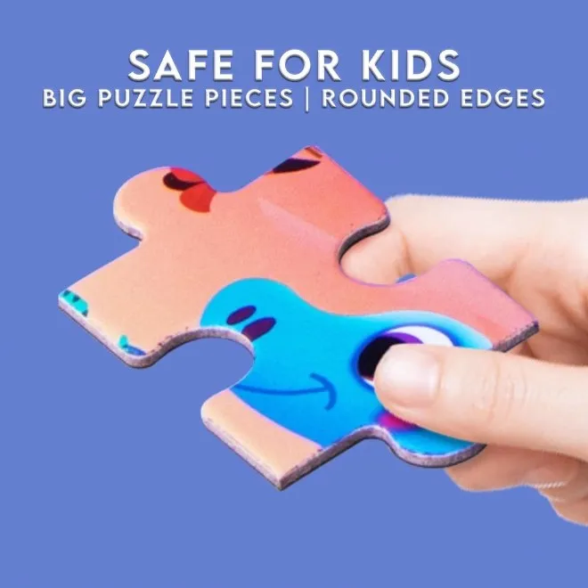 Level-Up Magnetic Jigsaw Puzzle Sets 3in1 - Ages 3  Years