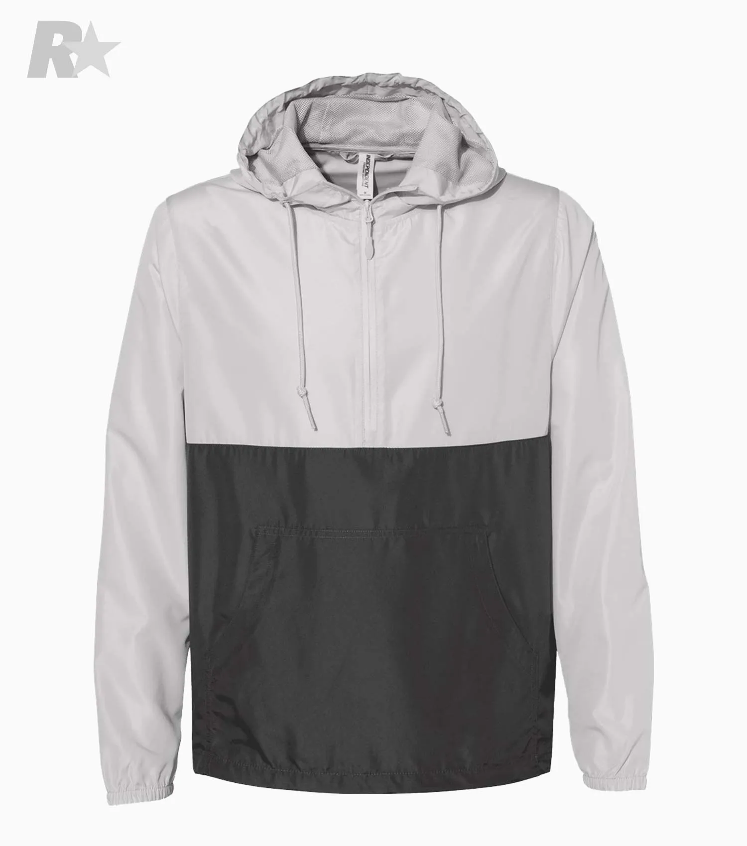 Lightweight 1/4-Zip Windbreaker Pullover Jacket