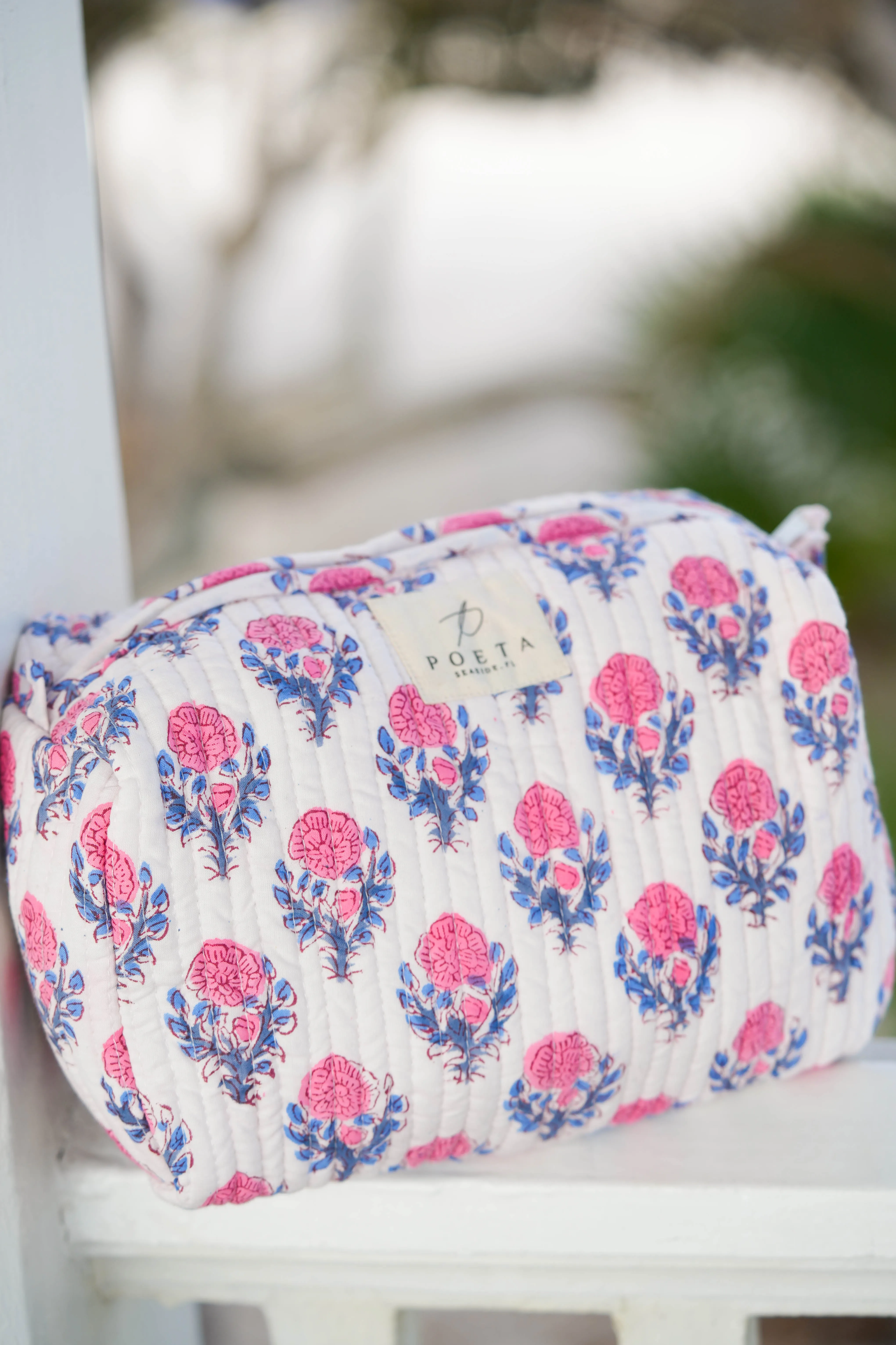 Lilac Garden Cosmetic Bag