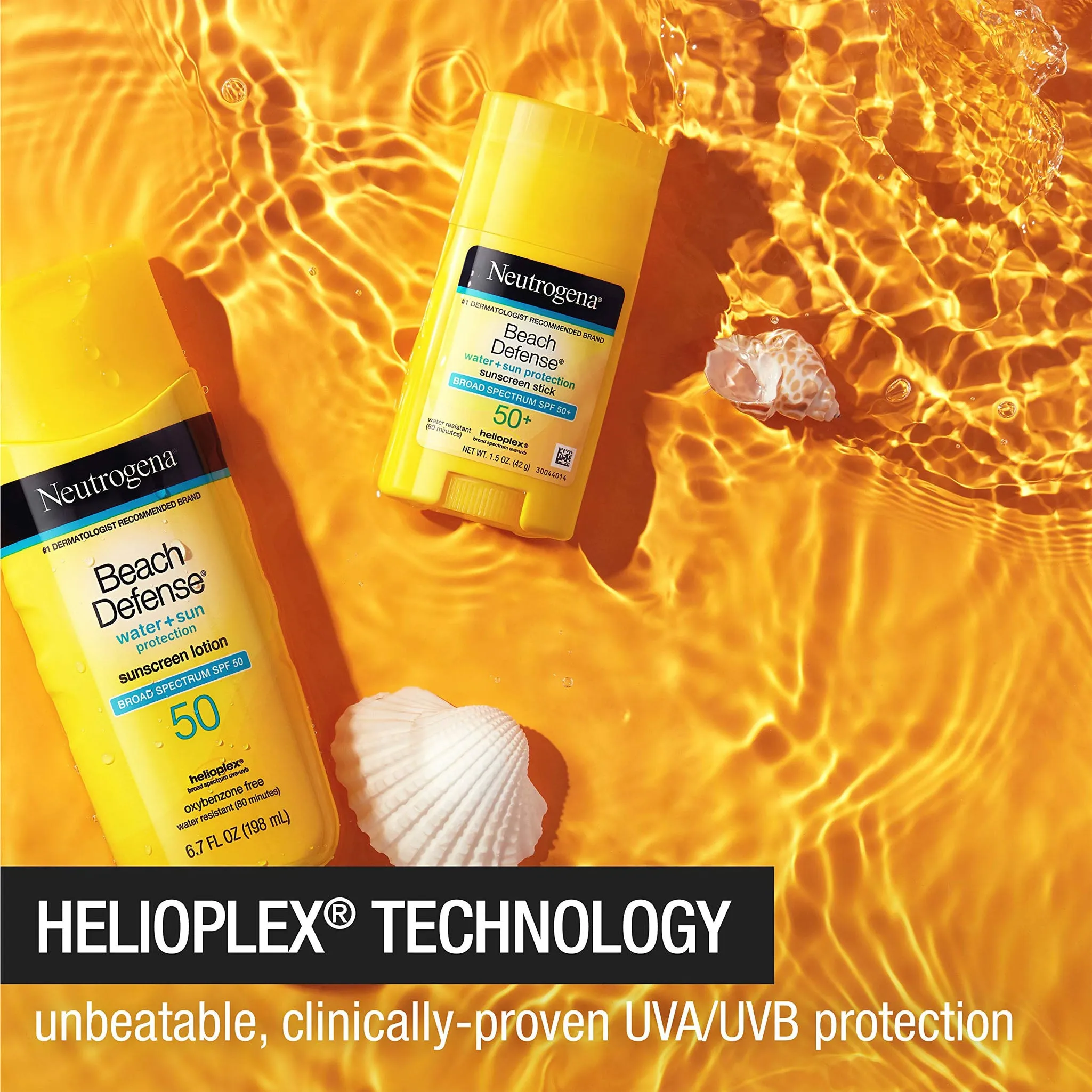 Lăn Chống Nắng Neutrogena Beach Defense SPF 50  42g