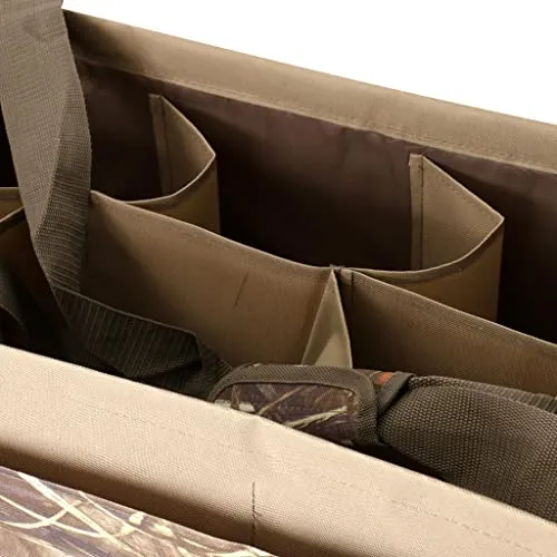 LOSA 12 Slot 3D Lifelike Duck Decoy Bag with Padded & Adjustable Shoulder Strap