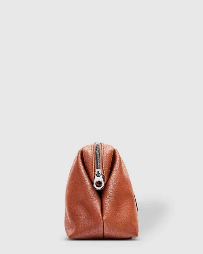 LOUENHIDE Gilbert Mens Toiletry Bag - Tan