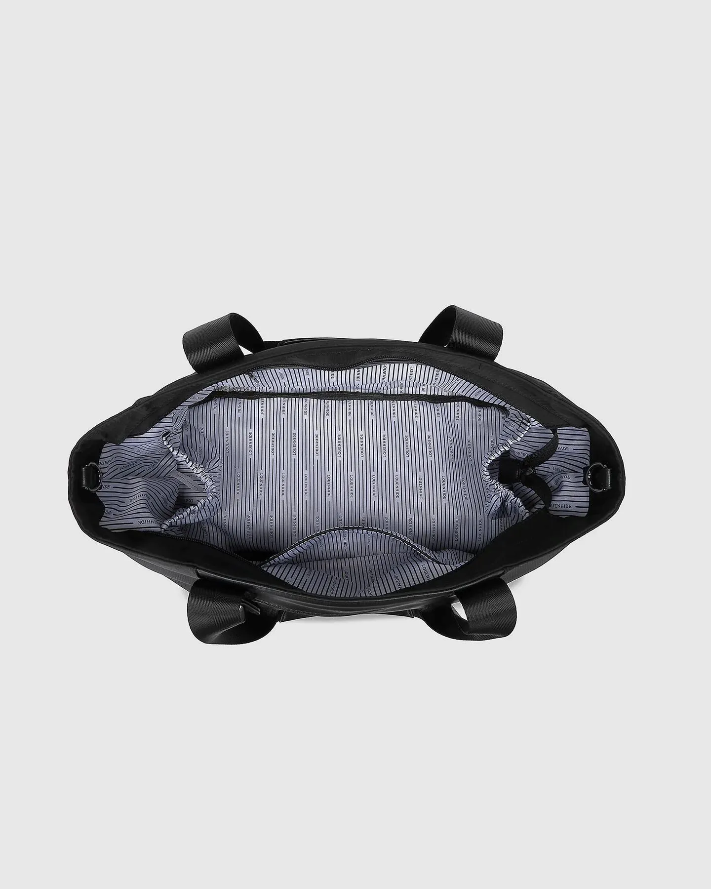 LOUENHIDE Madden Nylon Baby Bag - Black