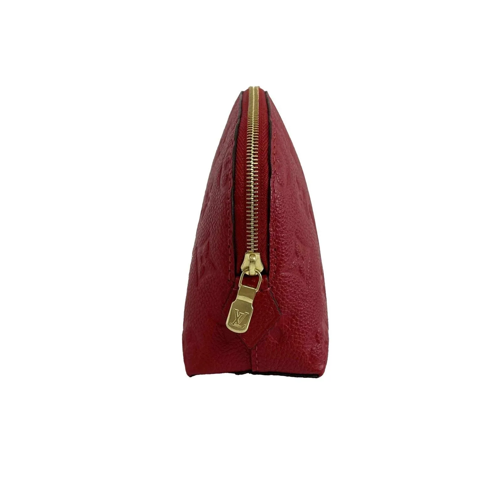 Louis Vuitton Empreinte Cosmetic Pouch Scarlet Pristine
