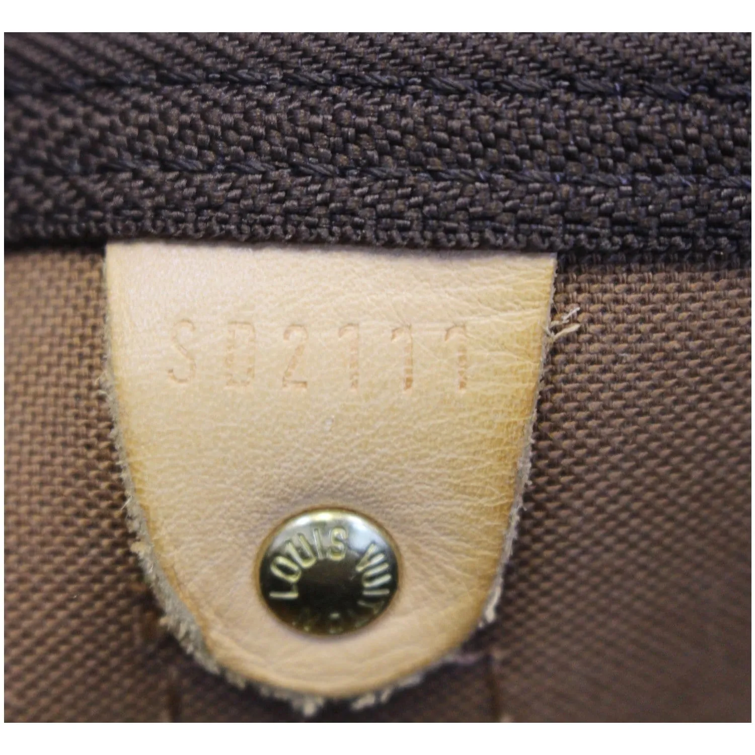LOUIS VUITTON Keepall 55 Bandouliere  Monogram Canvas Travel Bag Brown