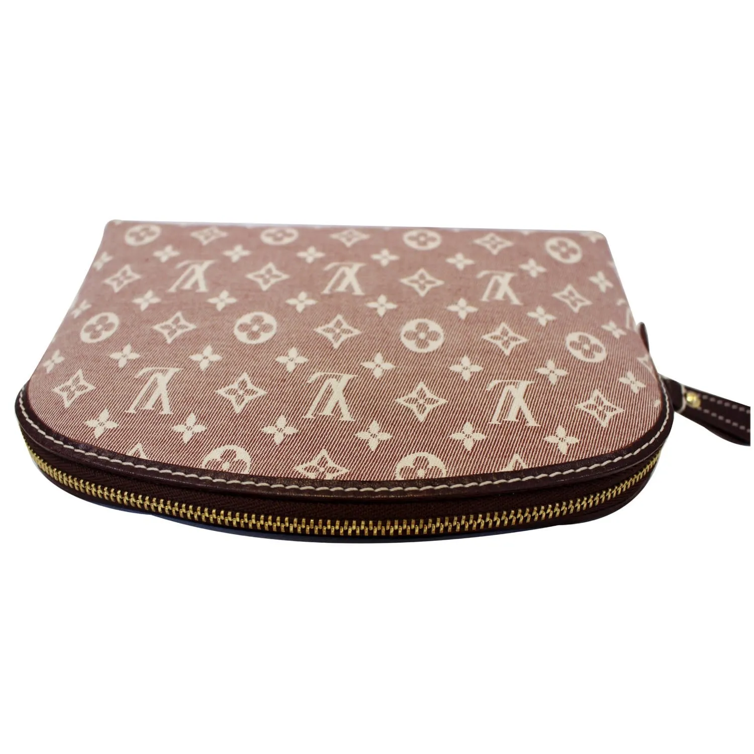 LOUIS VUITTON Pochette Monogram Idylle Cosmetic Pouch Sepia