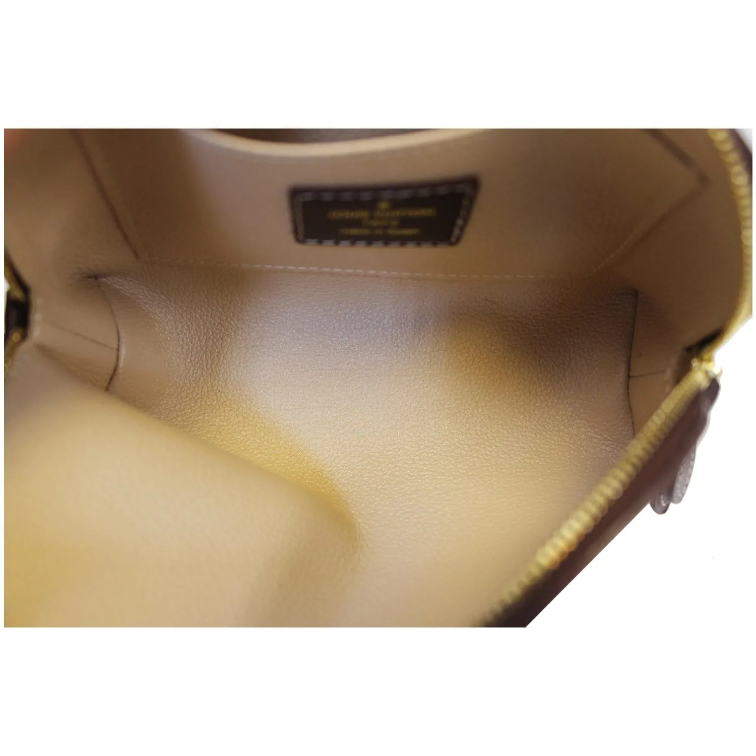 LOUIS VUITTON Pochette Monogram Idylle Cosmetic Pouch Sepia