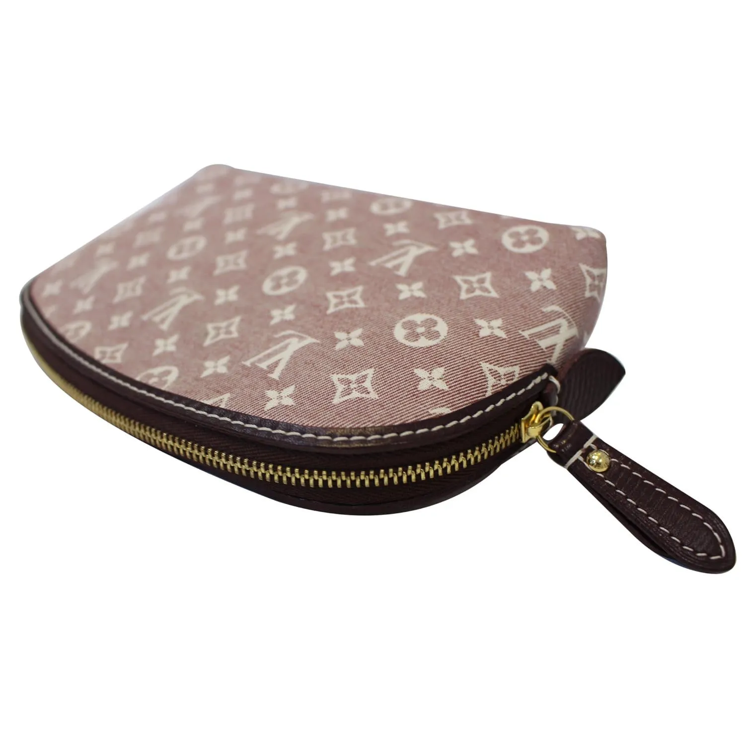 LOUIS VUITTON Pochette Monogram Idylle Cosmetic Pouch Sepia