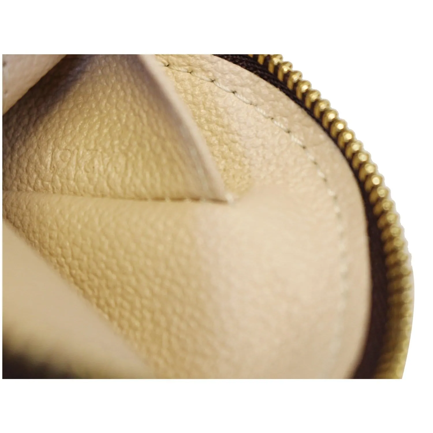 LOUIS VUITTON Pochette Monogram Idylle Cosmetic Pouch Sepia