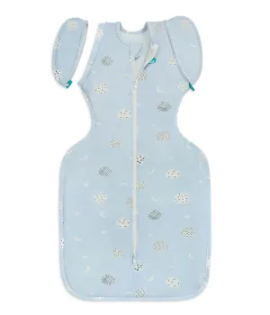 Love To Dream Swaddle Up Transition Bag Bamboo Lite Little Dreamer Light Blue