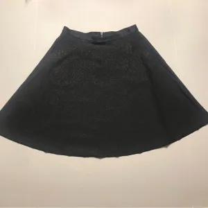 Lululemon Good To Go Skirt Petal Camo Embossed Black Size 6 Back zip