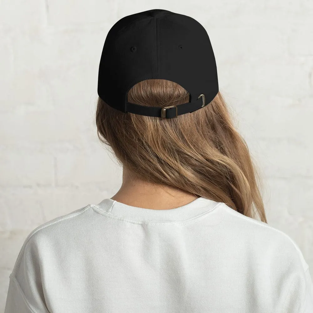 Lymphoma Awareness Adjustable Hat with Green Ribbon