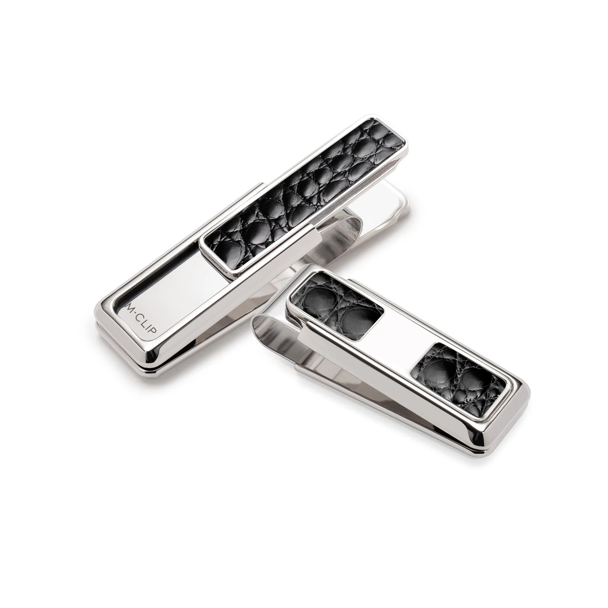 M-Clip Monterey Alligator Inlay Money Clip