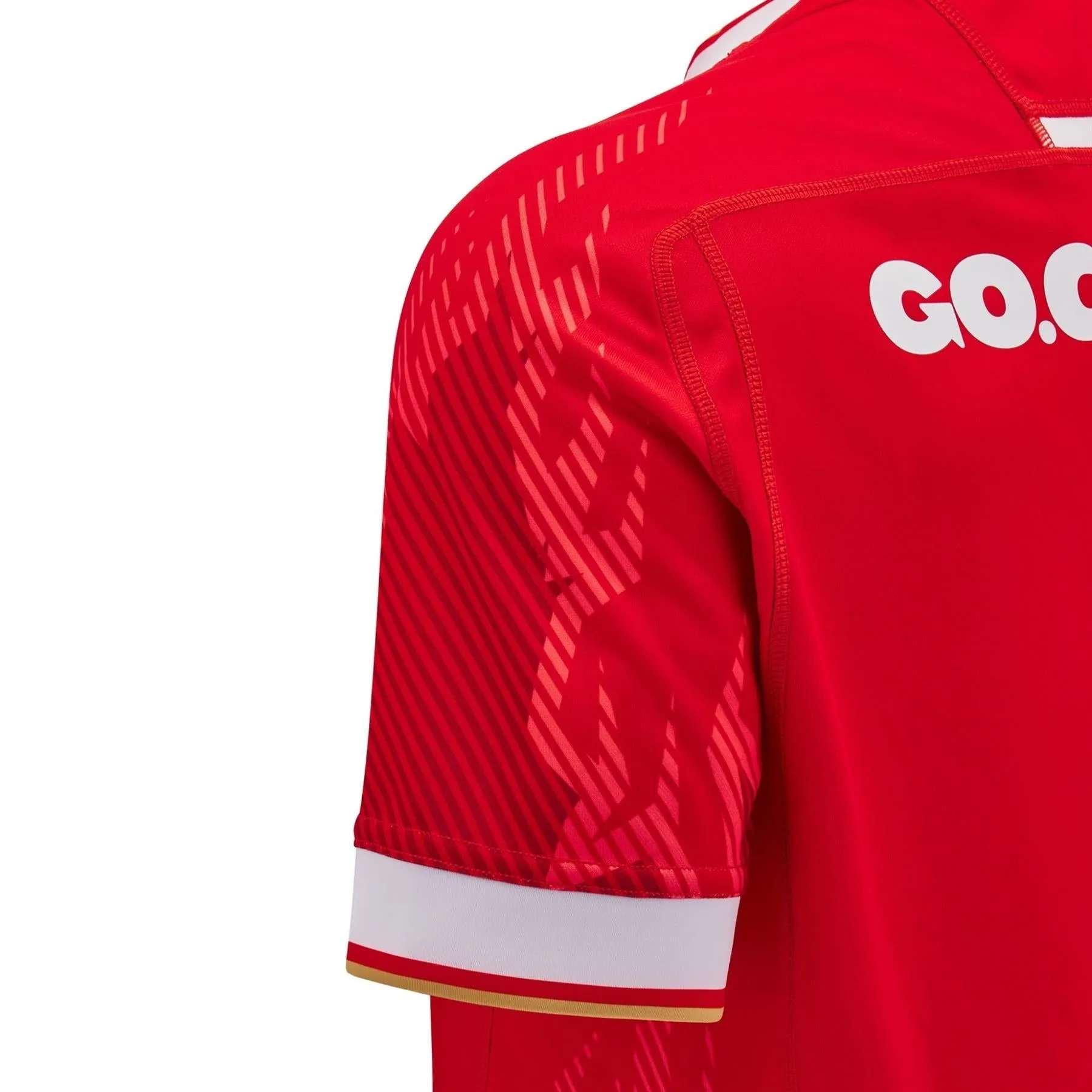 Macron Wales Rugby Mens Home Replica Shirt | Red | 2024/25