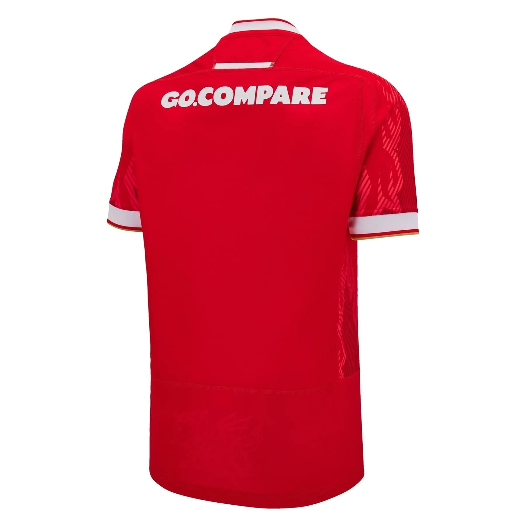 Macron Wales Rugby Mens Home Replica Shirt | Red | 2024/25