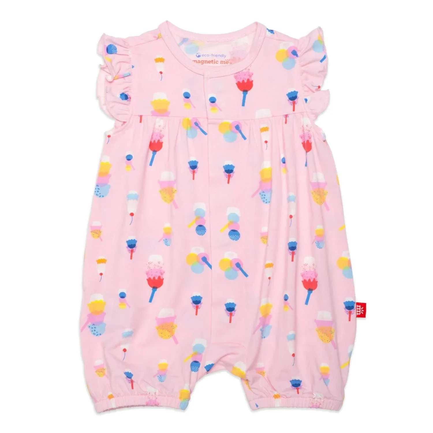 Magnetic Me Pink Sundae Funday Romper