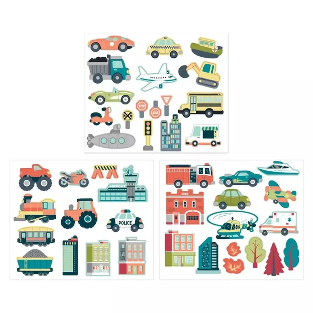 Magnetic Play Set - Transport