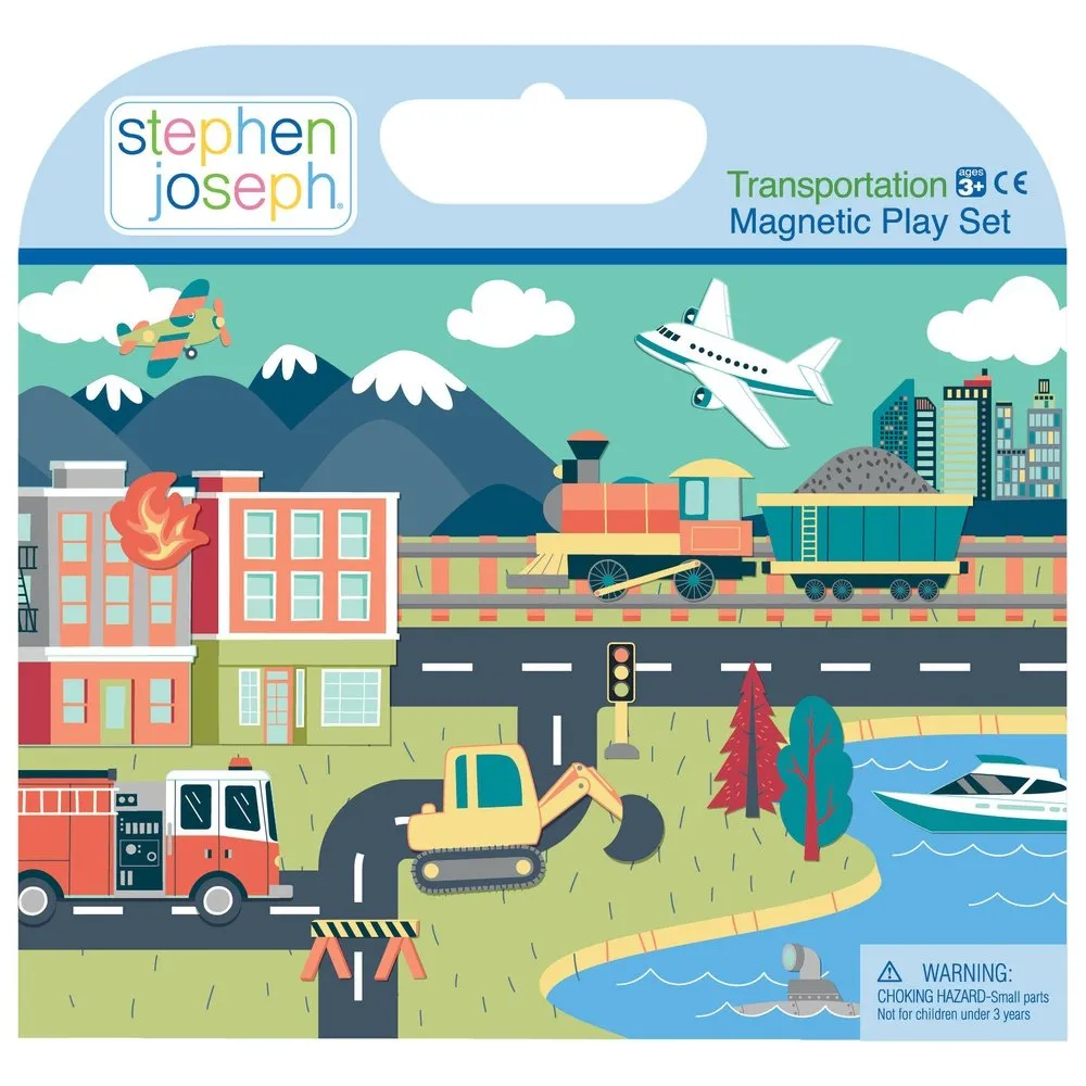 Magnetic Play Set - Transport