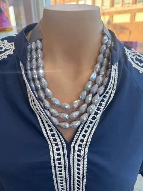 Magnetic Triple Layer Necklace