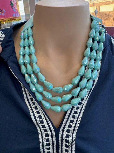 Magnetic Triple Layer Necklace