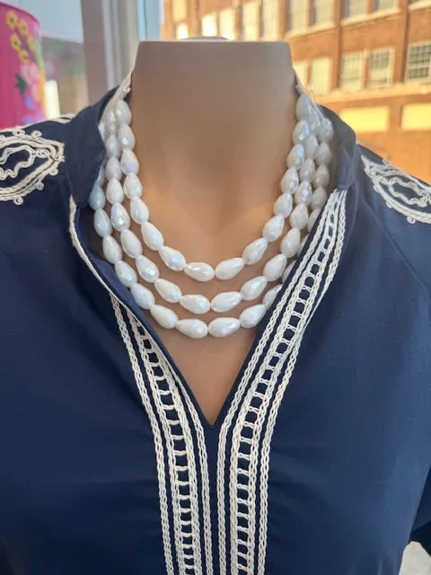Magnetic Triple Layer Necklace