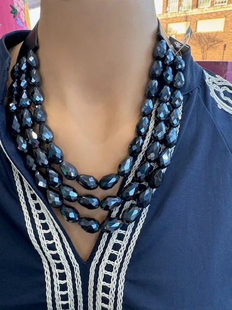 Magnetic Triple Layer Necklace