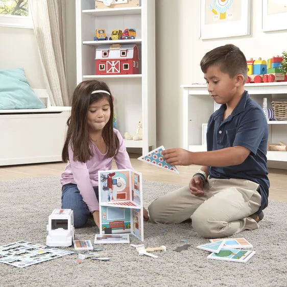 MAGNETIVITY BUILDING PLAY SET - HOSPITAL (D)