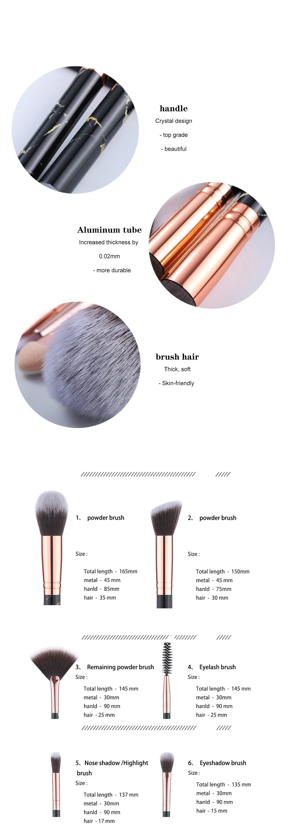 Makeup Brushes Tool Set (5pcs/10/15)