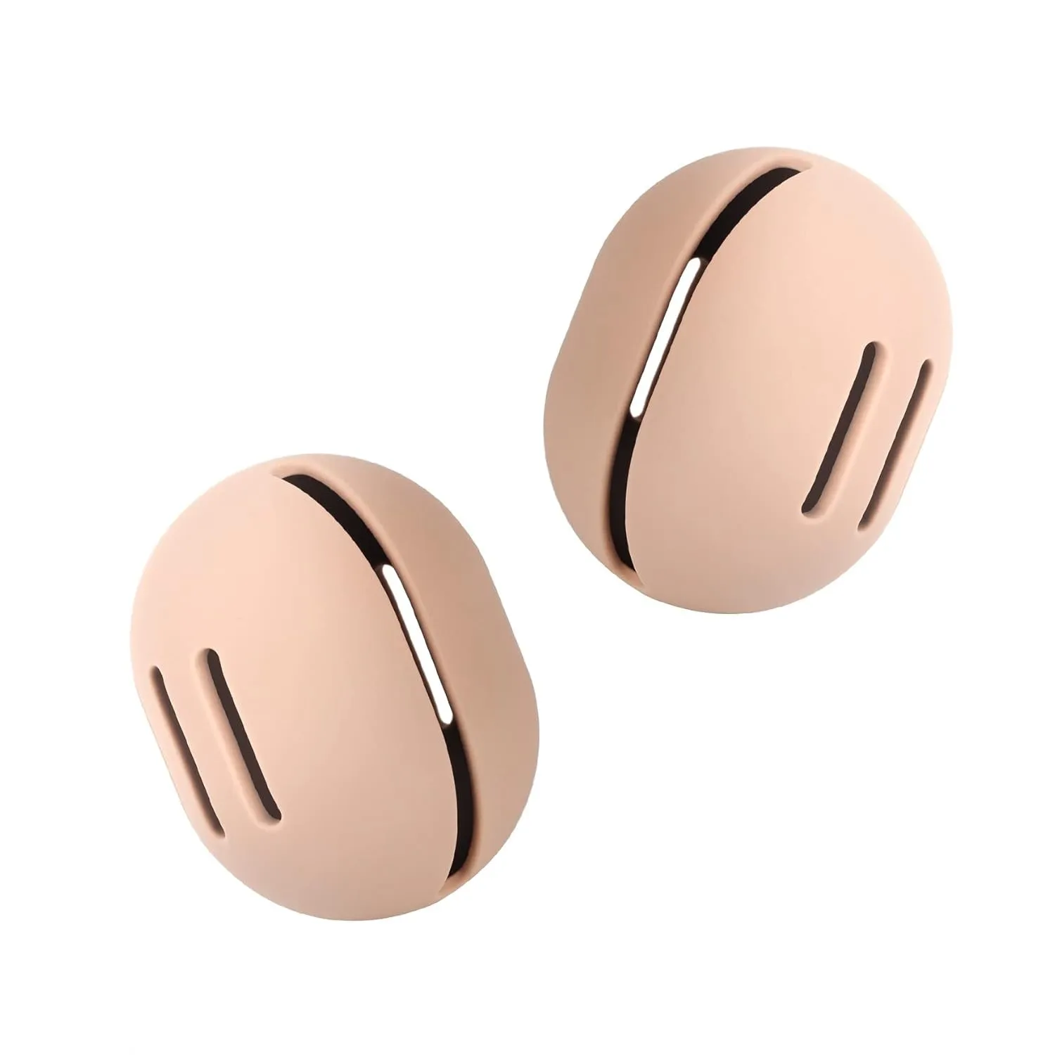 Makeup Sponge Holder – Shatterproof Eco-Friendly Silicone Beauty Make up Blender Case for Travel - Khaki