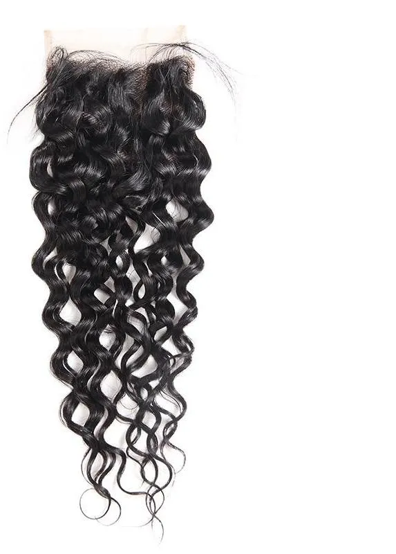 Malaysian Water Wave 4"x4" Lace Closure