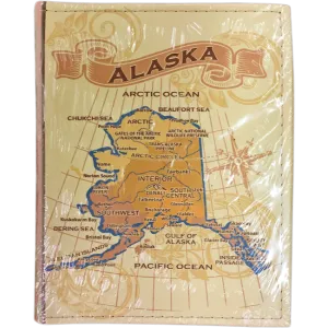 Map Embossed 96 Photo Album