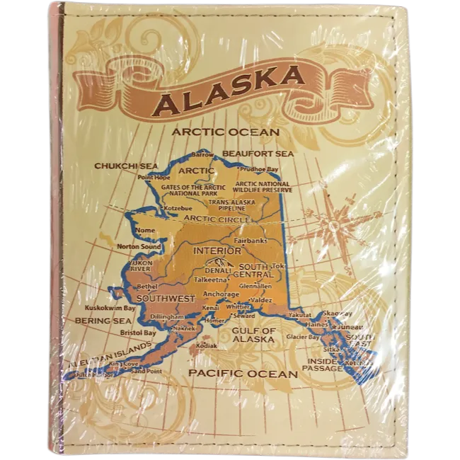 Map Embossed 96 Photo Album